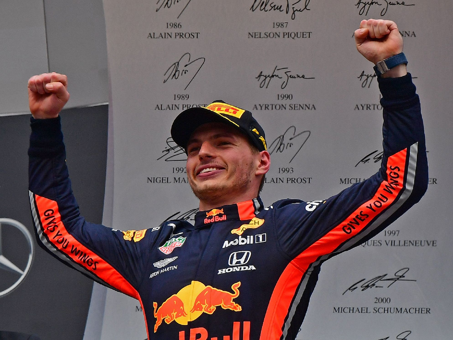 Bajo la lluvia, Verstappen se impuso en Hockenheim