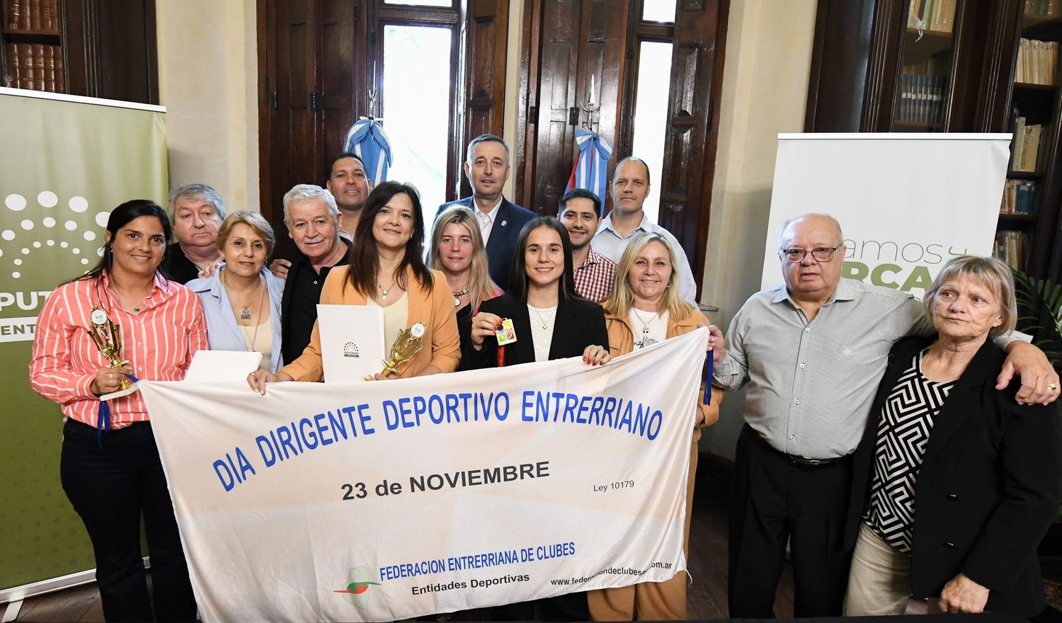 Homenaje a figuras destacadas del deporte y la dirigencia entrerriana en la Cámara de Diputados