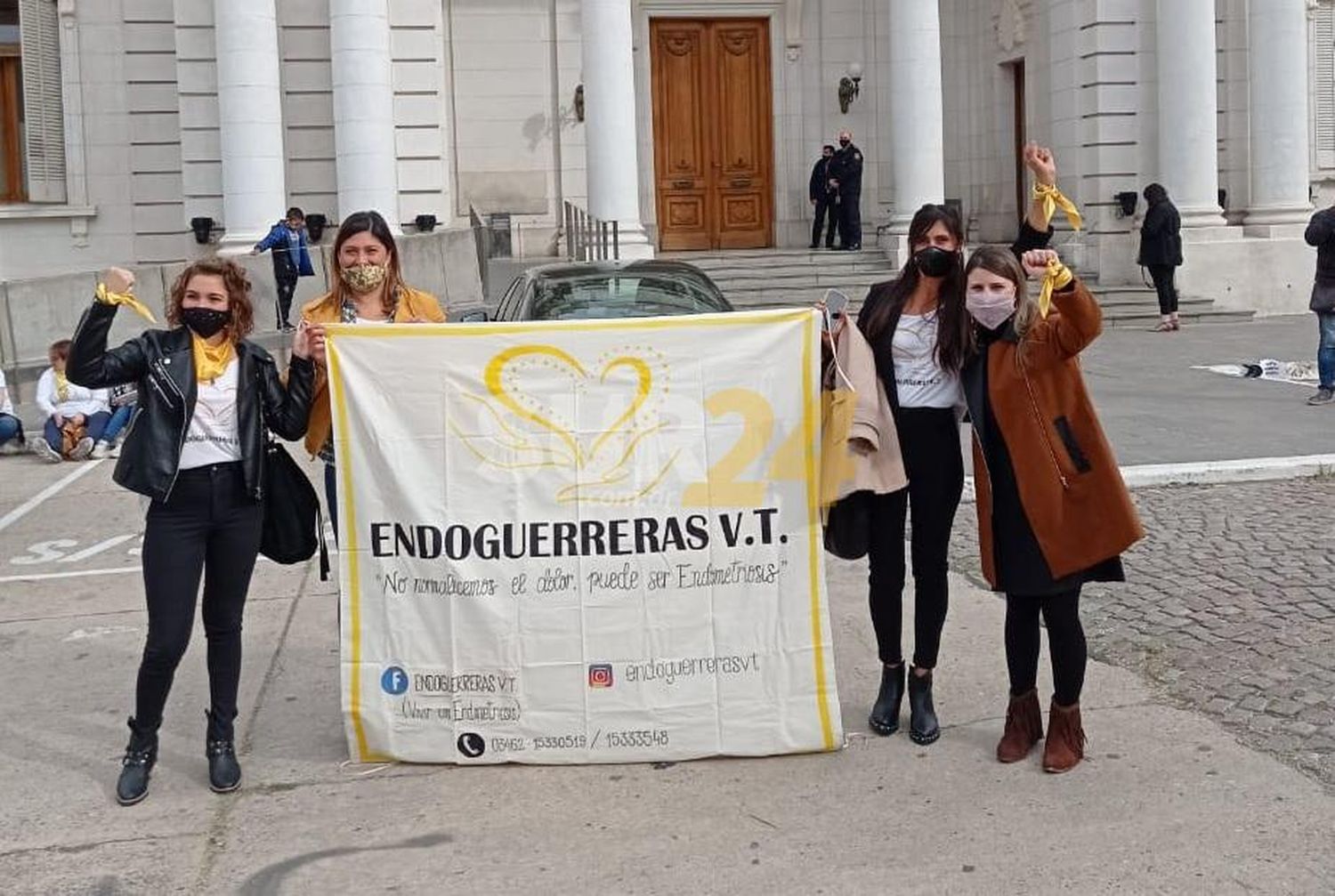 Endoguerreras VT: lograron que su lucha se convierta en ley para todas las santafesinas