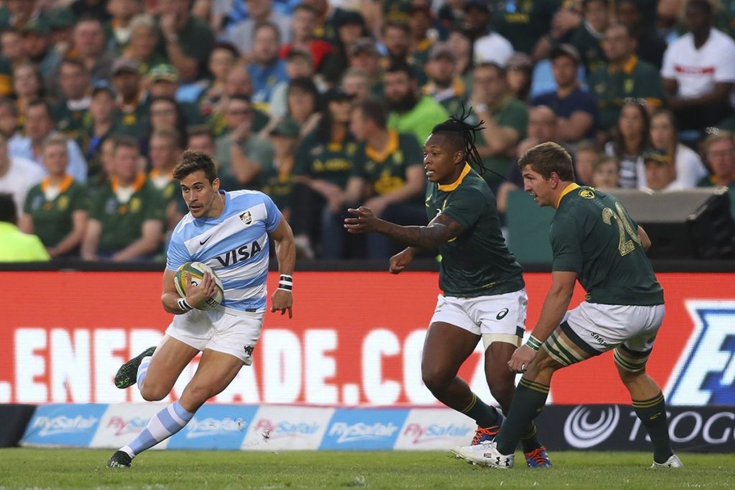 Los Pumas no tuvieron revancha ante Sudáfrica