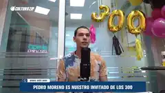 Pedro Moreno celebró los 300 programas de Cultura Zip