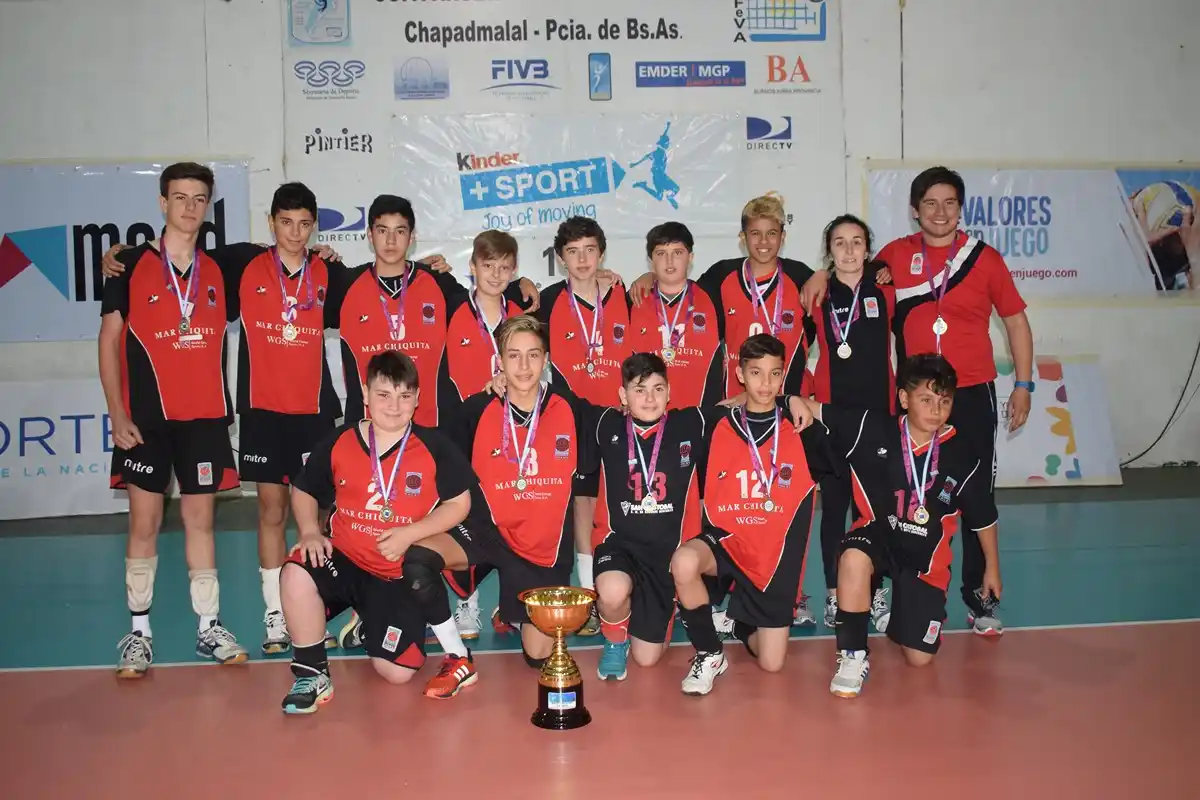 Mar Chiquita es sub-campeón Sub-13