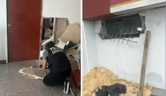 Golpe millonario a una estación de servicio de Las Flores