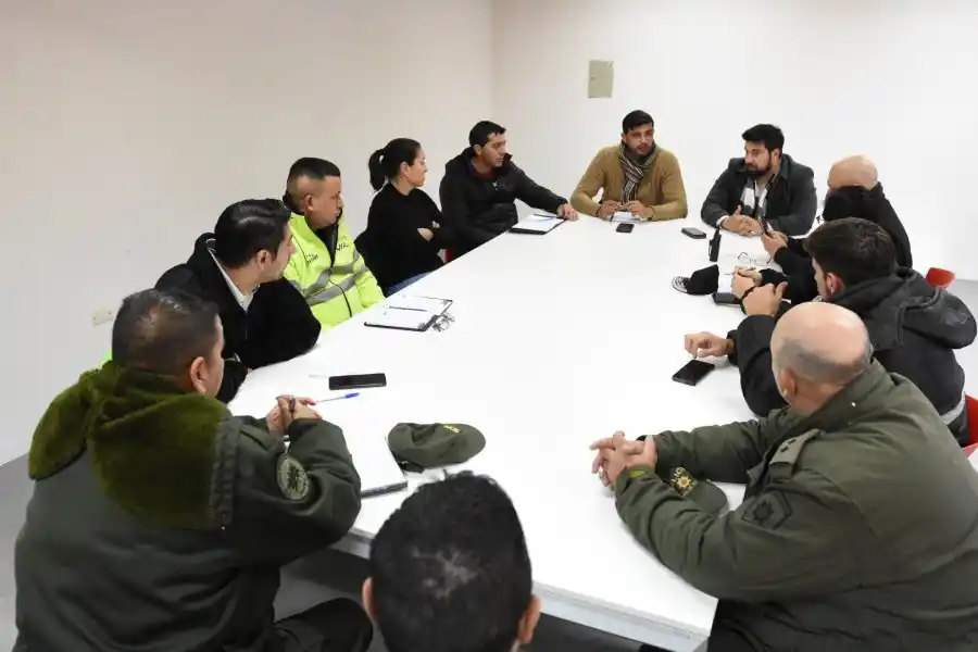 Se reunió la Mesa de Coordinación Institucional en Seguridad