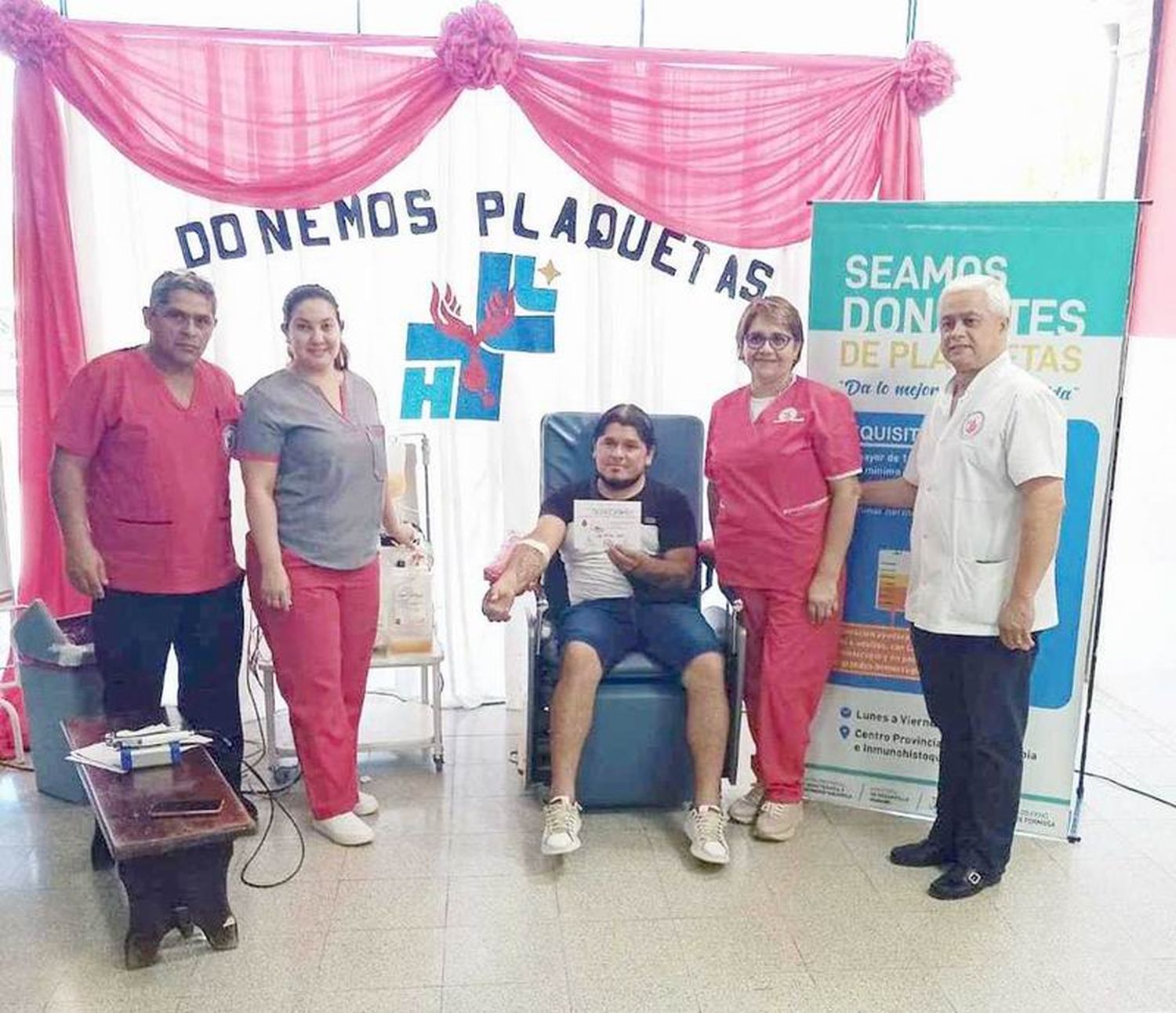 El Centro Provincial de Hemoterapia cumplió un año