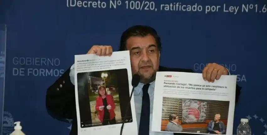 González: “El pueblo de Formosa es libre de votar a quien quiera, pero después no les culpen si no los quieren votar”