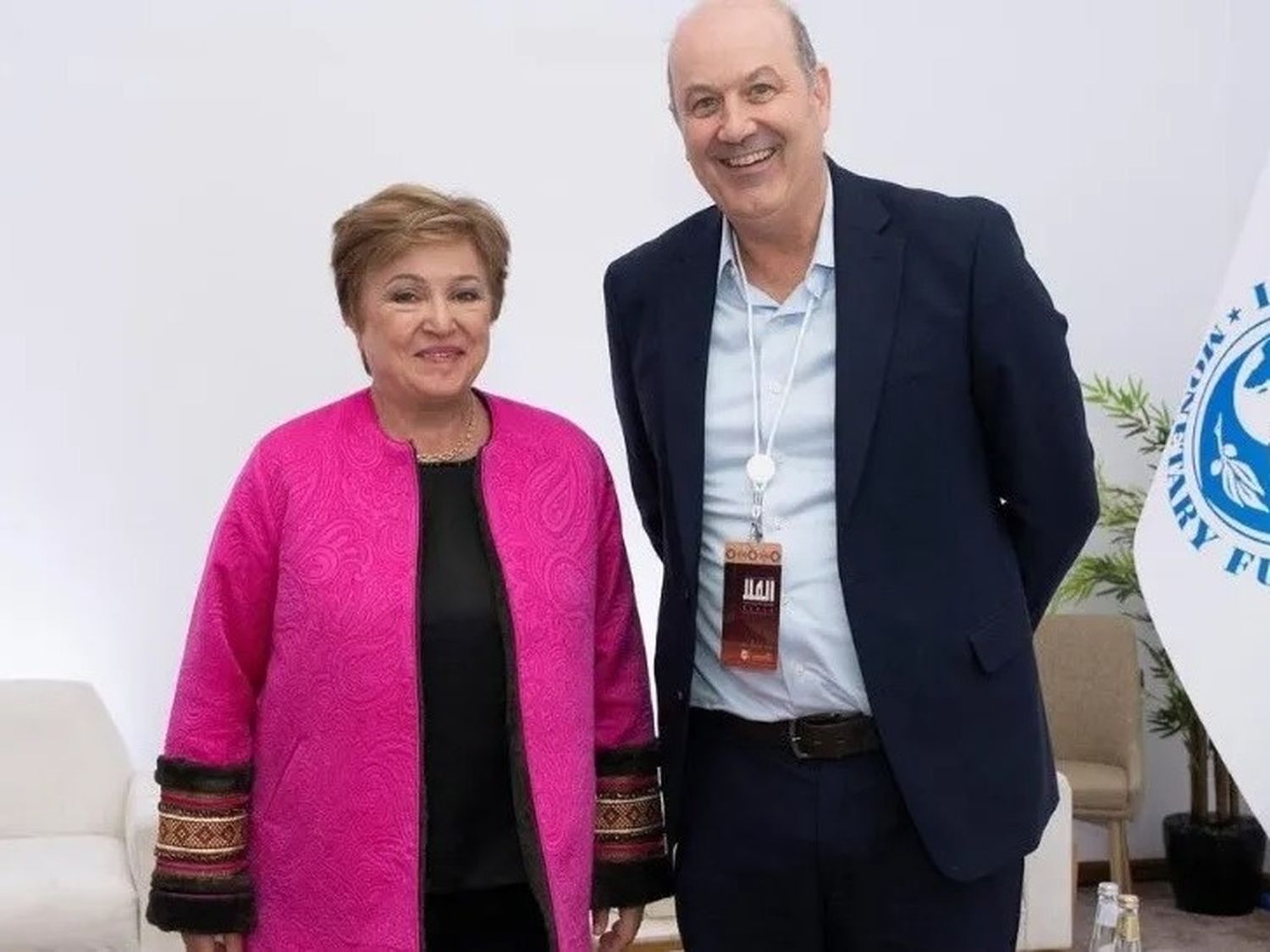 Sturzenegger y Georgieva se reunieron con el foco en las políticas de desregulación