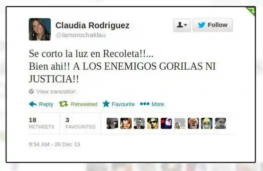 Echaron a funcionaria de Scioli por escribir polémico mensaje en Twitter