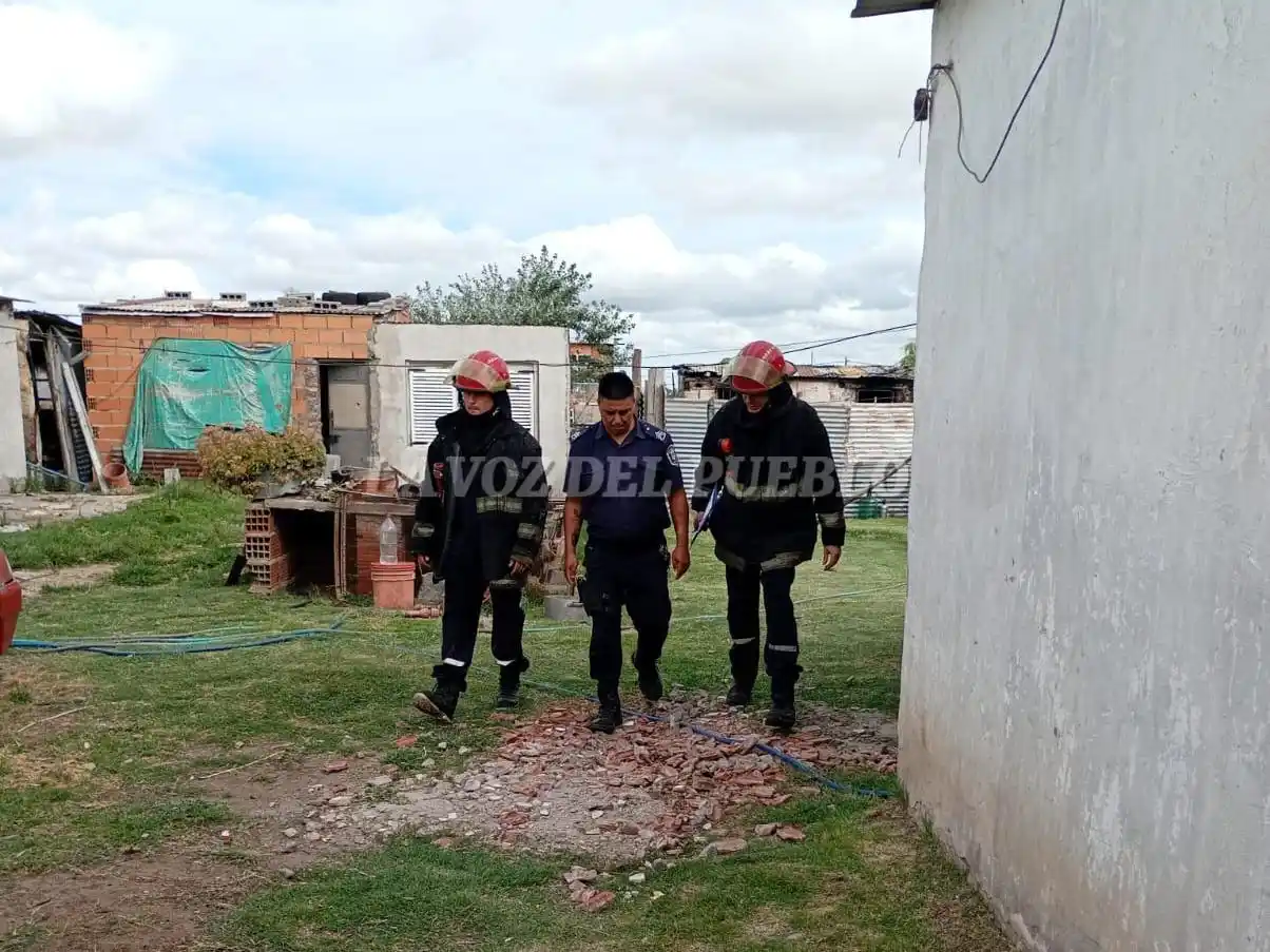 Incendio en una vivienda