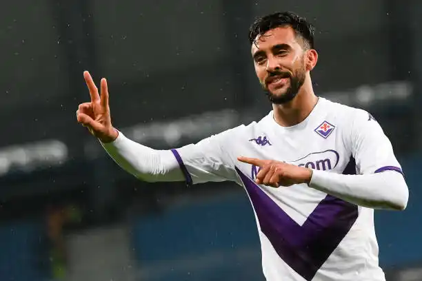 Nicolás González anotó en la goleada de Fiorentina