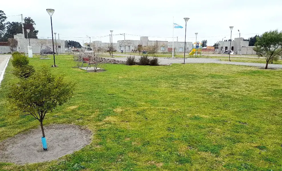 Conexión gratis en una plaza
