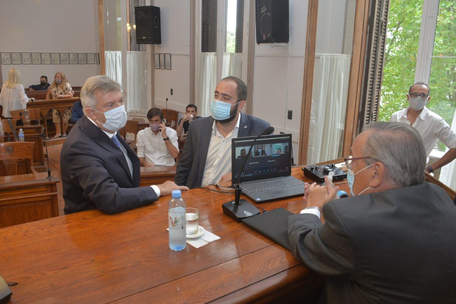 “No hizo política”, observó D’Alessandro