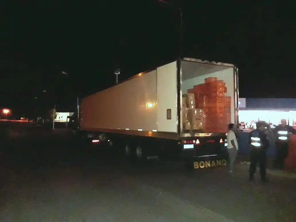 Se decomisaron más de 7000 kilos de alimentos en un control técnico