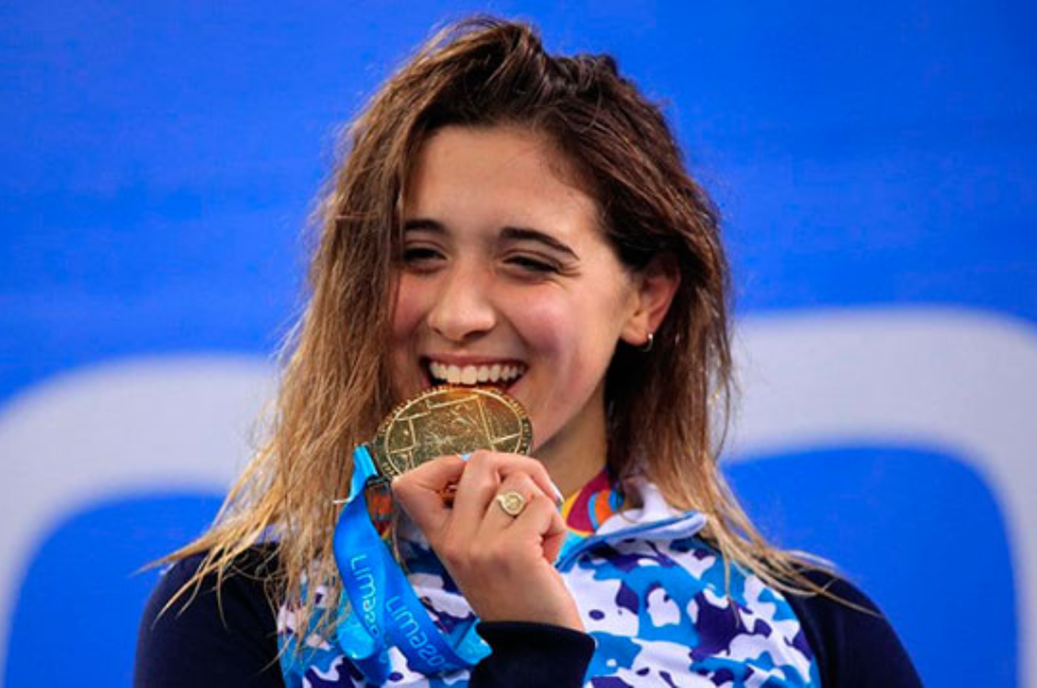 Delfina Pignatiello negó su retiro de la natación