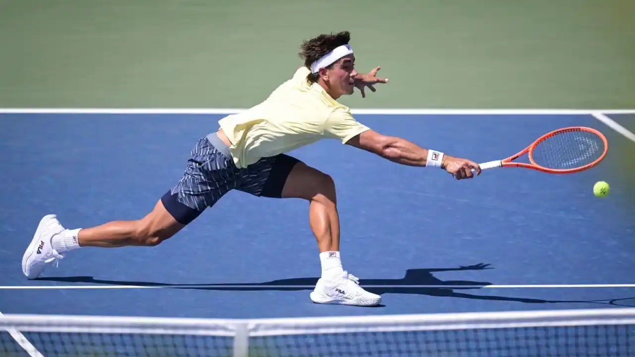 Francisco Comesaña comenzó muy bien el US Open.