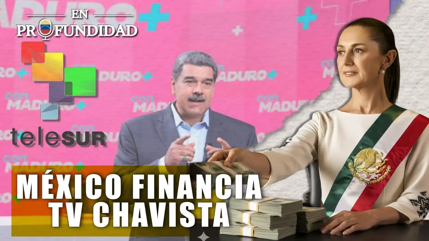 EL ERARIO EN ROJO: México financia la maquinaria mediática de Maduro  - VIDEO