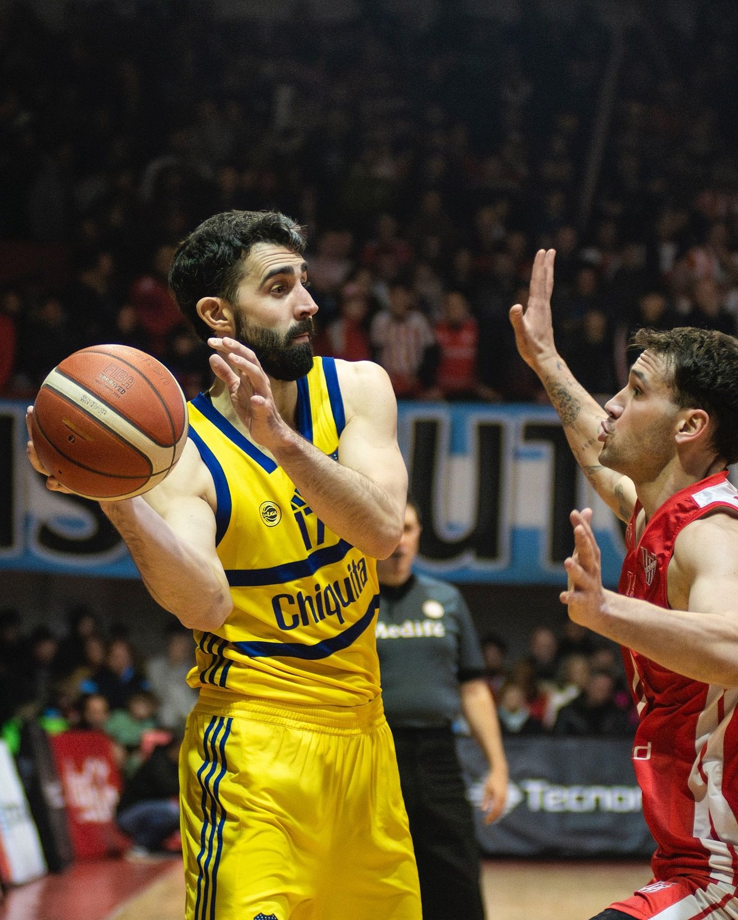 Vega fue la figura de Boca y clave en el mejor momento de Boca en el juego (Crédito: Prensa LNB).