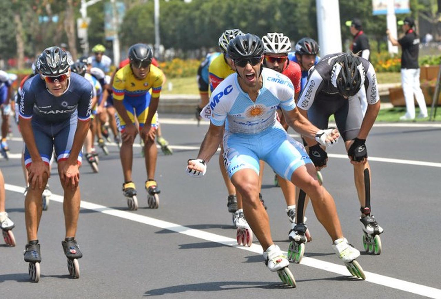 Medalla plateada para los marplatenses Kuwada y Capellano en Nanjing