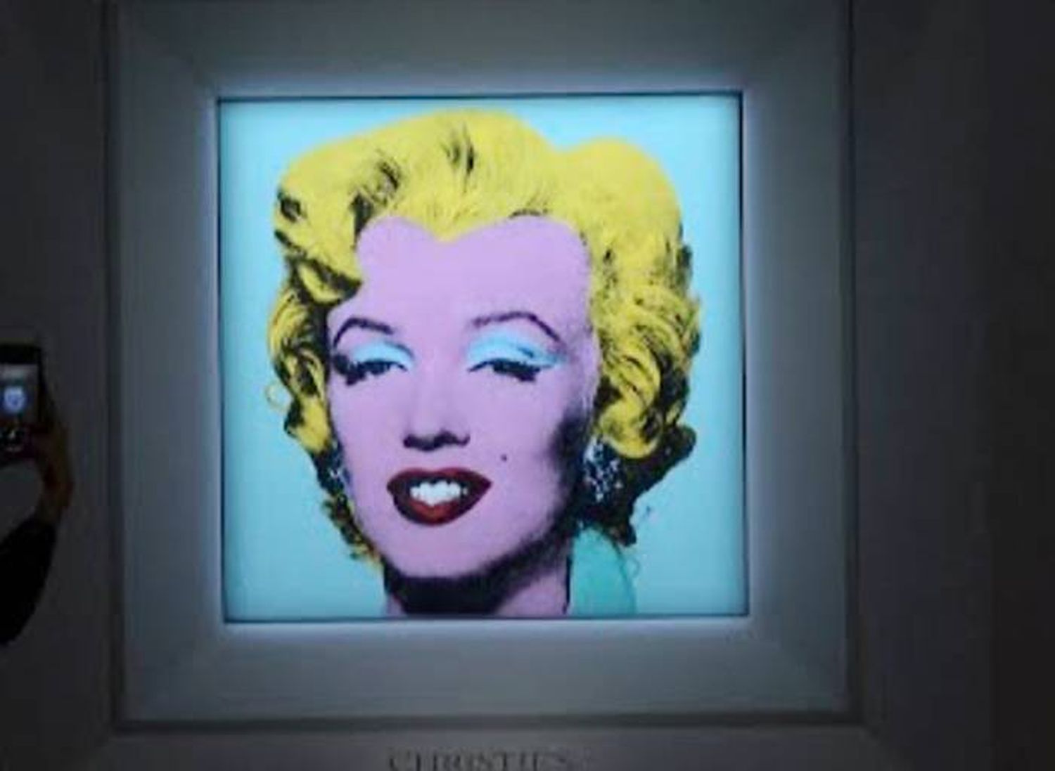 Subastarán un retrato de la icónica Marilyn Monroe por 200 millones de dólares