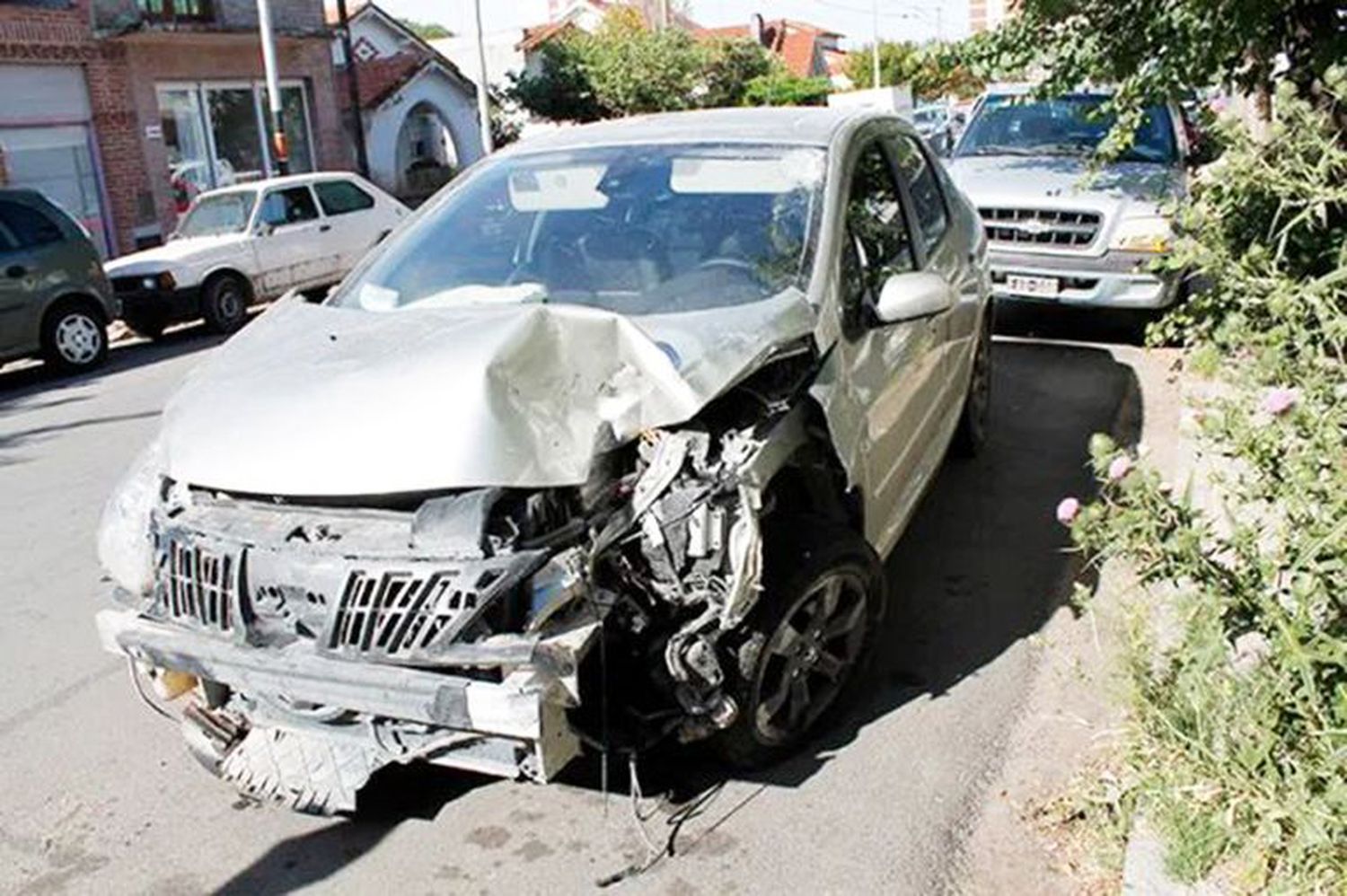 Auto del imputado. Que atropelló a Darío Burgoscertificaba