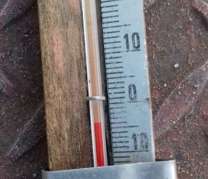 El Servicio Meteorológico Nacional emitió una advertencia violeta por temperaturas bajas