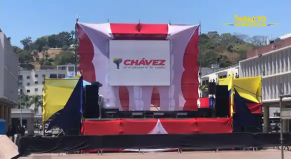 Chavistas conmemoran 10 años de la partida física de Hugo Chávez