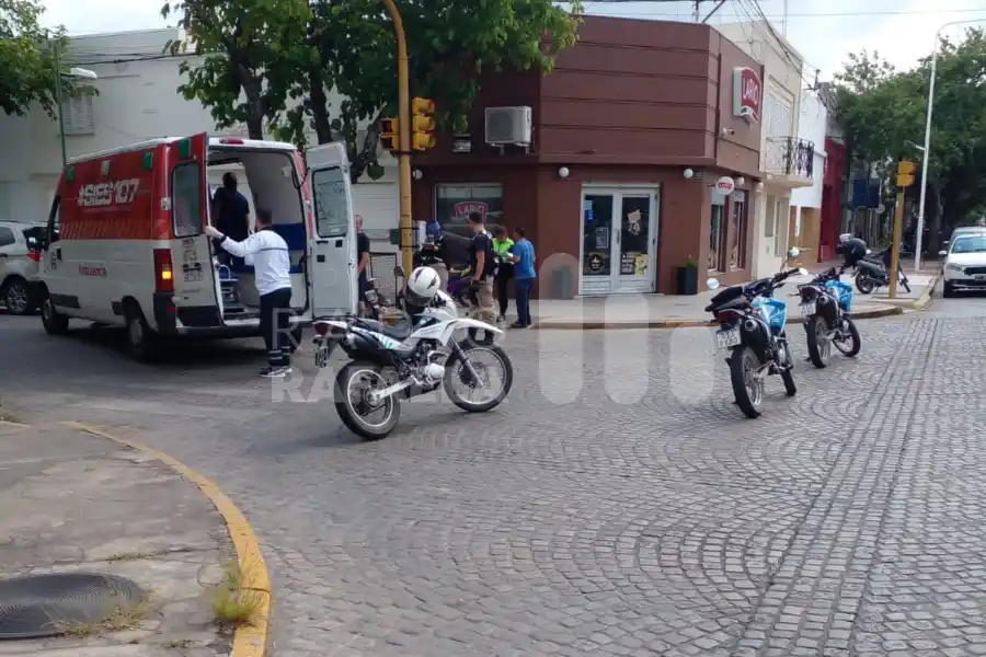 Un menor de 12 años tuvo que ser llevado al Hospital de Rafaela luego de haber sufrido un accidente de tránsito 