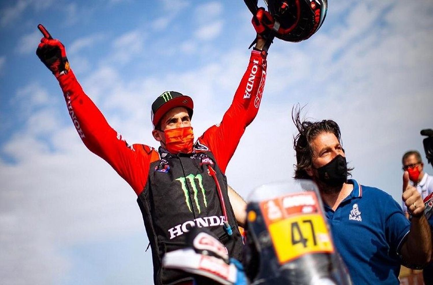 Jornada histórica para Argentina en el Dakar con dos campeones albicelestes