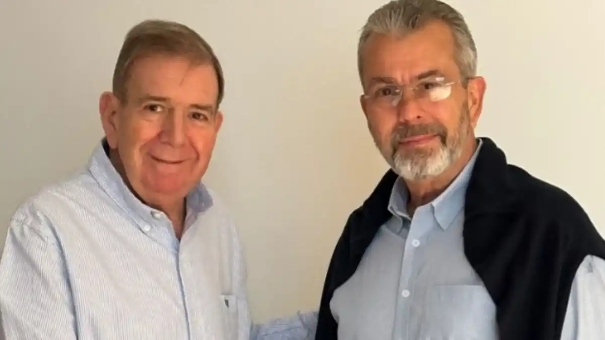 Rector electoral Juan Carlos Delpino se reunió con Edmundo González y le contó su experiencia vivida el 28Jul