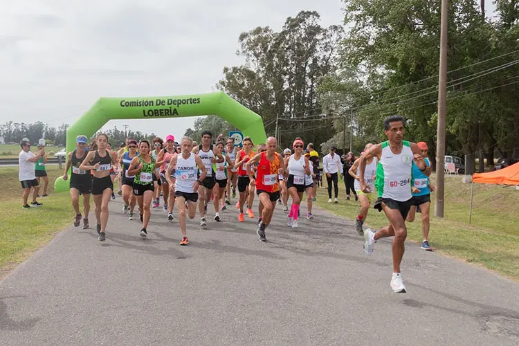 Hubo 70 atletas en el Master de Marcha