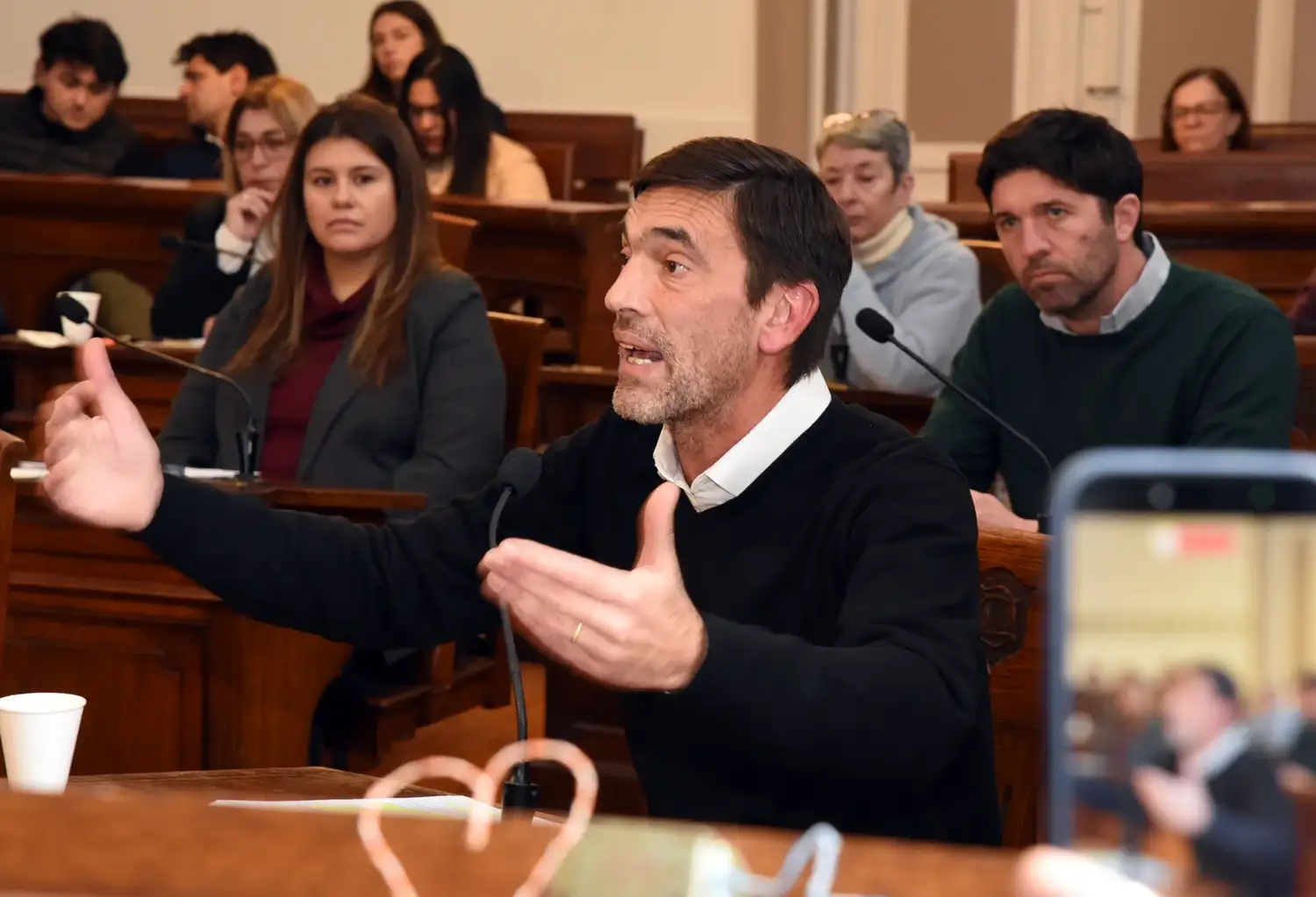 Rogelio Iparraguirre, concejal por Fuerza Patria.