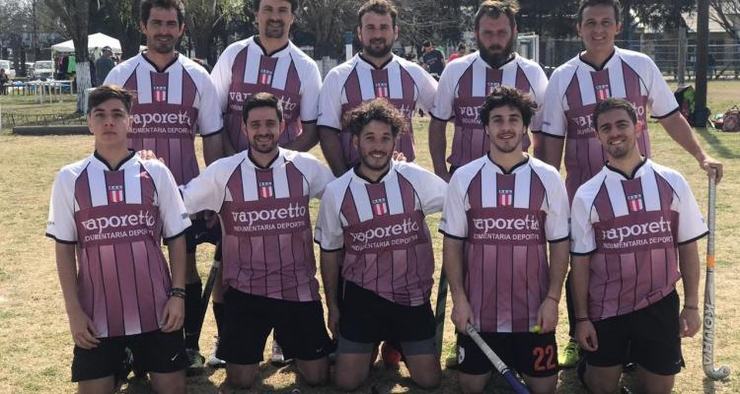 En Ramallo, un equipo masculino de San Pedro ganó un Seven de hockey