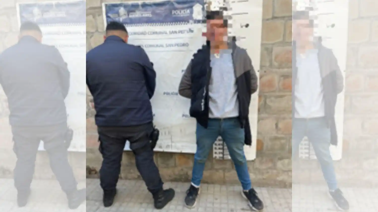 El hombre fue detenido cuando intentaba ingresar a una vivienda del barrio Los Aromos.