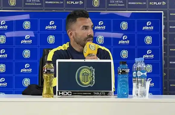 Tévez, sobre su futuro en Central: «No me voy a bajar de este barco»