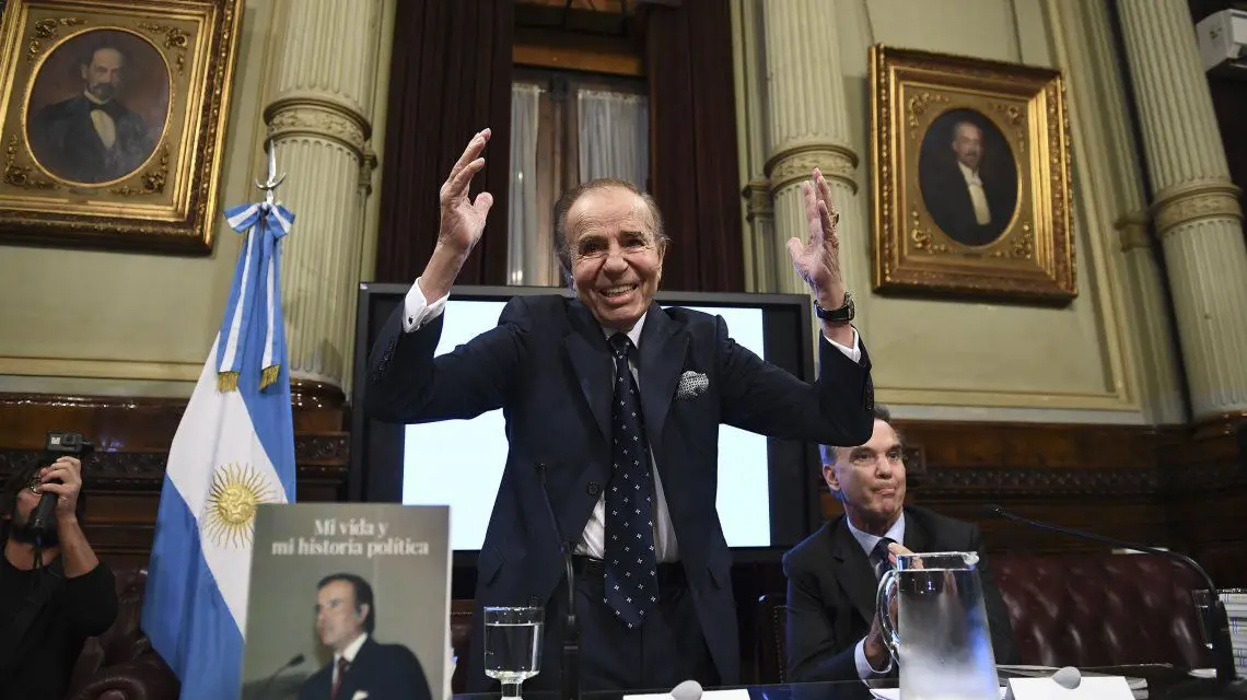Carlos Menem tendrá su propia serie biográfica