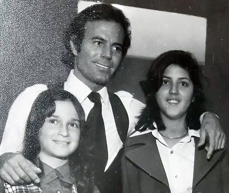 Julio Iglesias. Cuando se presentó en Capuchinos