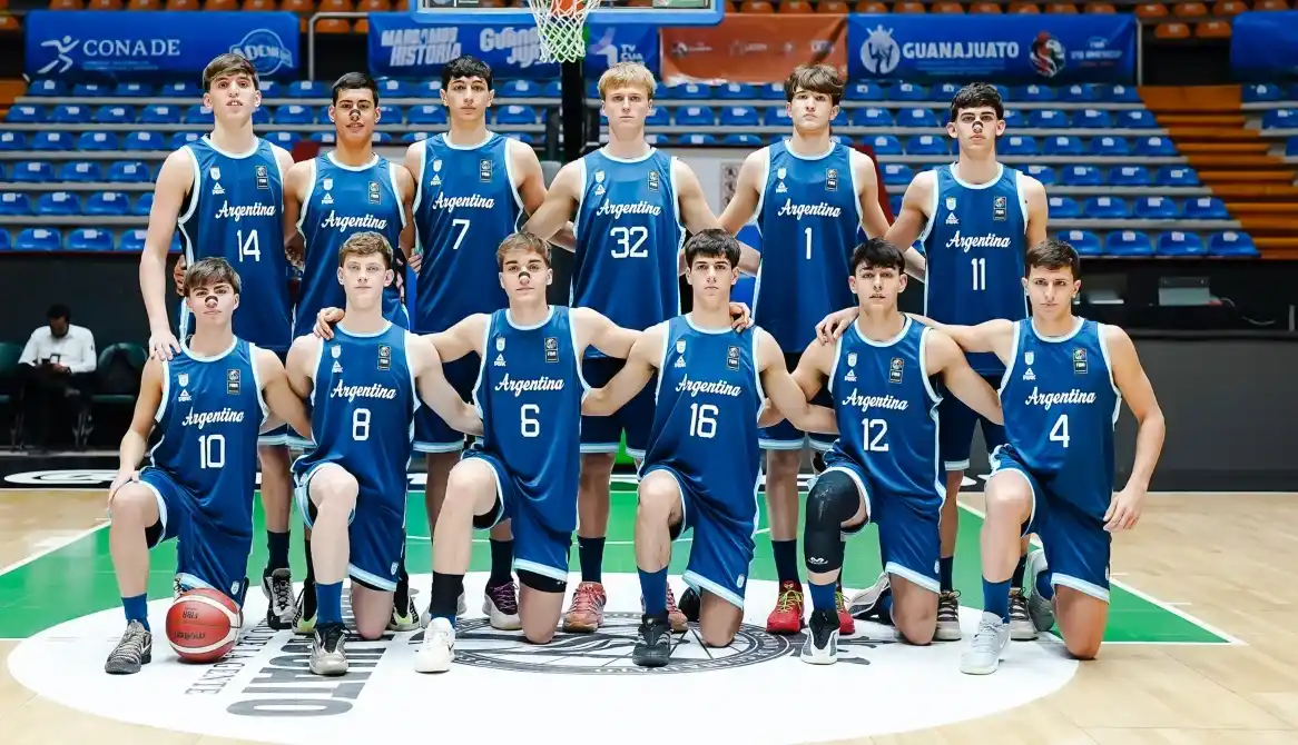 Duro debut para los chicos argentinos. Fotos: Gentileza de FIBA Américas.
