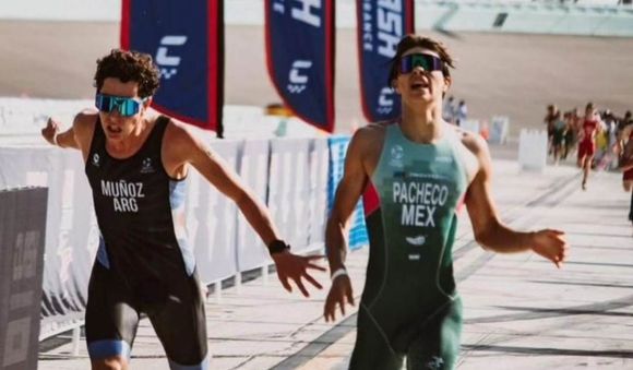 Thiago Muñoz clasificó al Mundial de Triatlón Sprint
