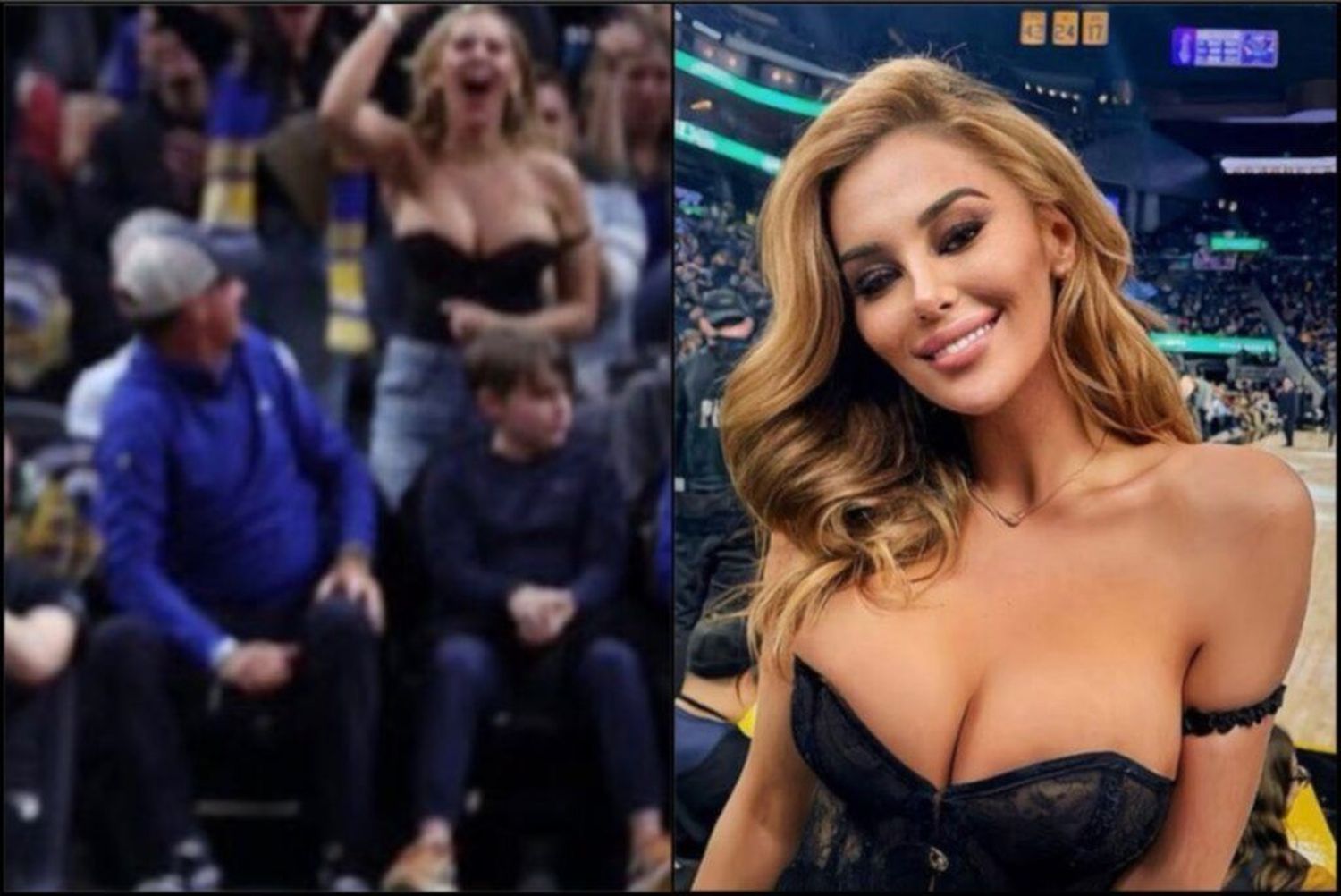 Mira la foto en la que una eufórica trabajadora sexual celebra a Stephen Curry y se vuelve viral