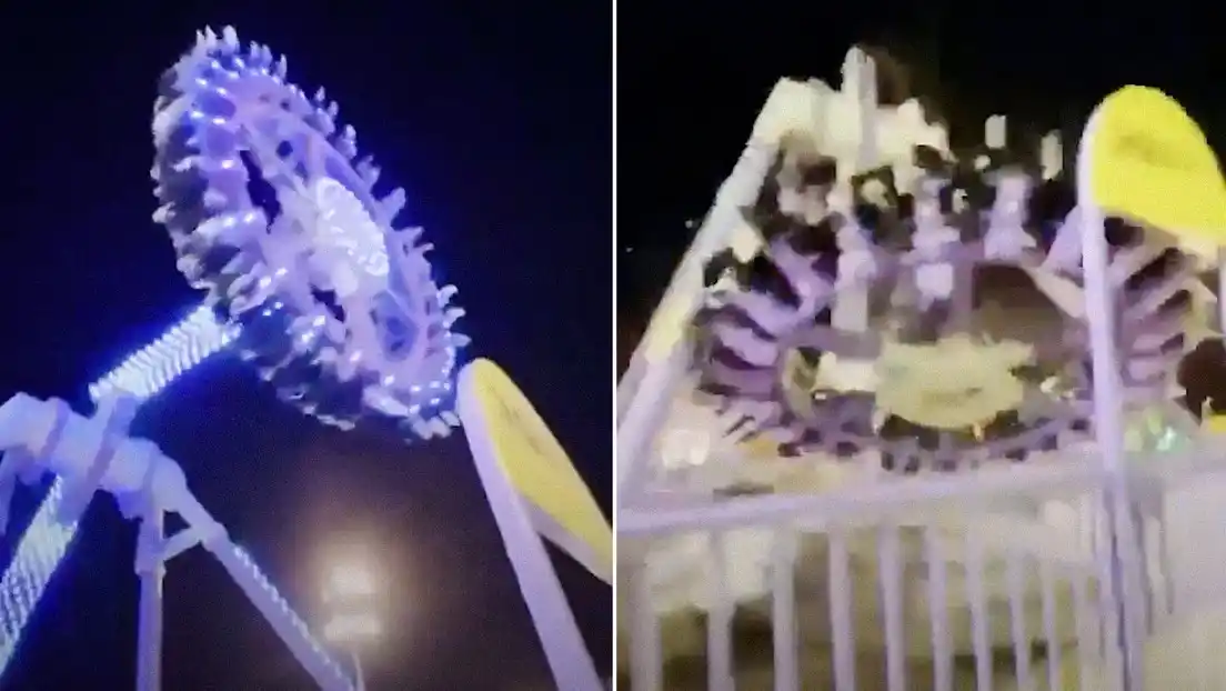 Colapsó una atracción del Green Mountain Park