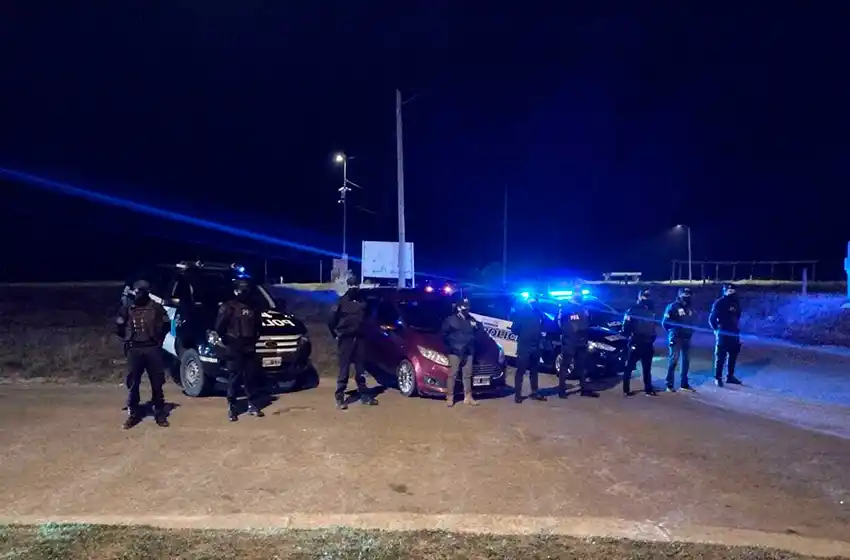 Operativos de control de la Policía Federal en la zona sur de Mar del Plata