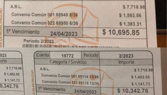 “Las tasas municipales más caras”, reportaron