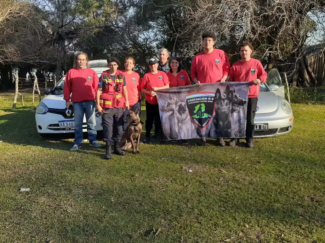 K9 Gualeguay: Integrantes contaron la experiencia de búsqueda de Loan