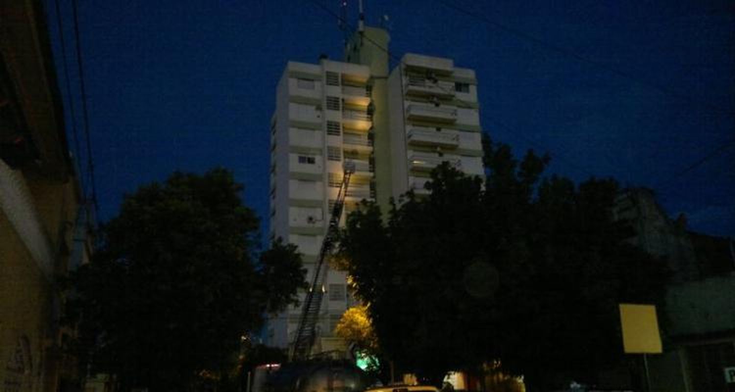 Simulacro de rescate en altura