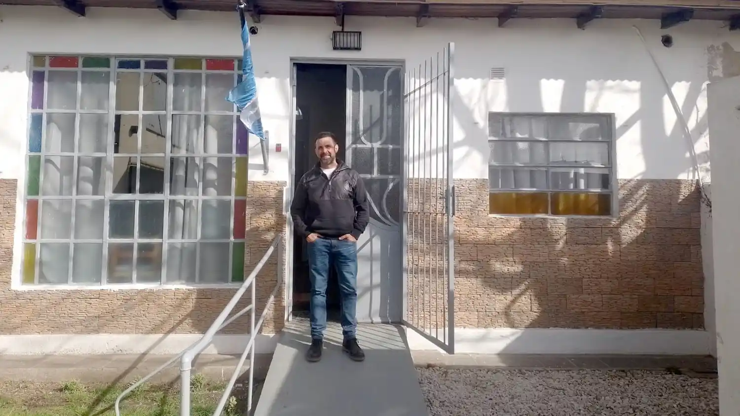 Alejandro Rodríguez. Técnico en prevención, impulsor de “Ser Uno”, que funcionará en 58 Nº 2545 entre 51 y 53