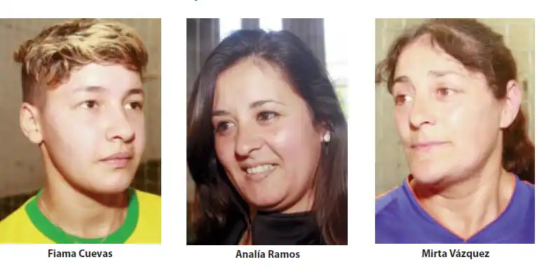Ellas también piden la pelota
