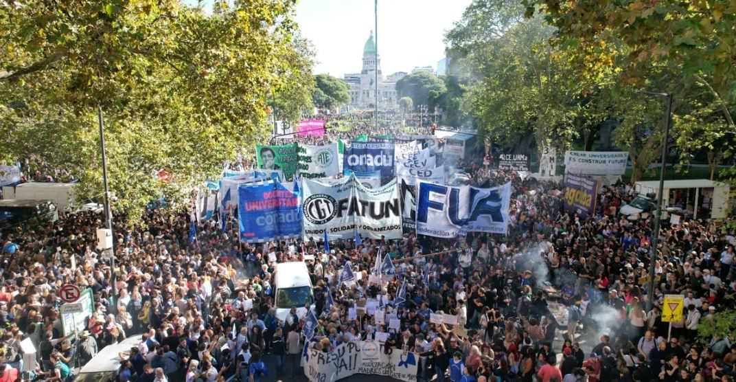 El Frente Sindical de Universidades Nacionales anunció paro por 48 horas.