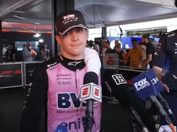 Colapinto, frustado tras ser 17° en Monza.Foto:Captura de pantalla