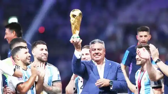 Chiqui Tapia, confiado con la Selección Argentina para el Mundial 2026