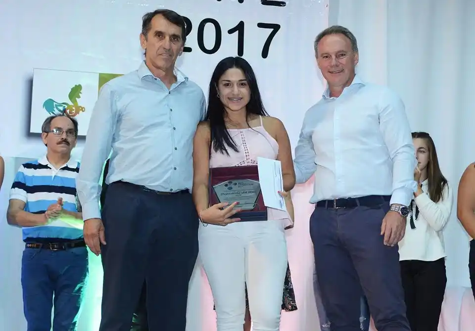 Lucila Bussón fue elegida como la Mejor Deportista del Año